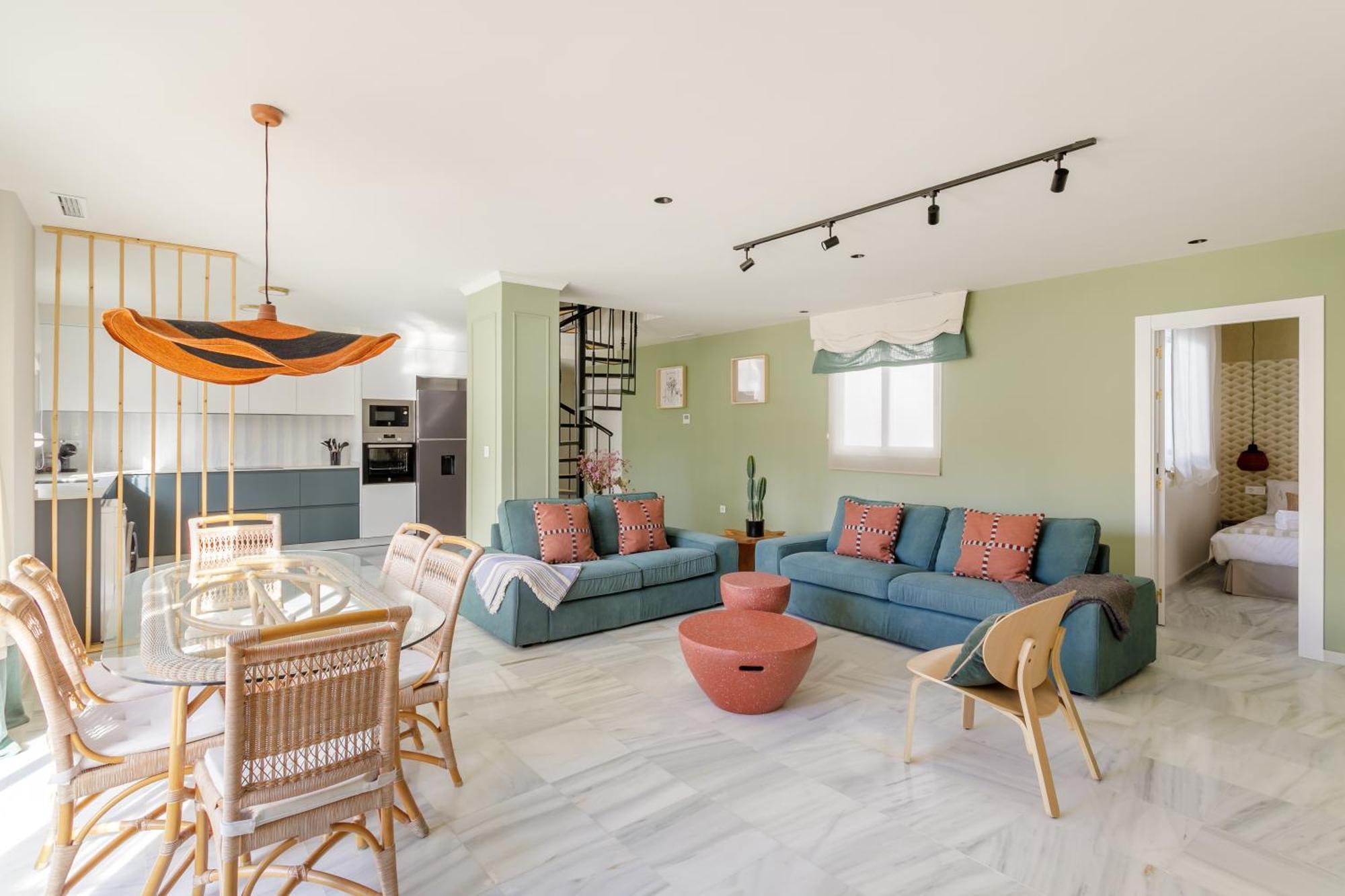 Apartamento con terraza