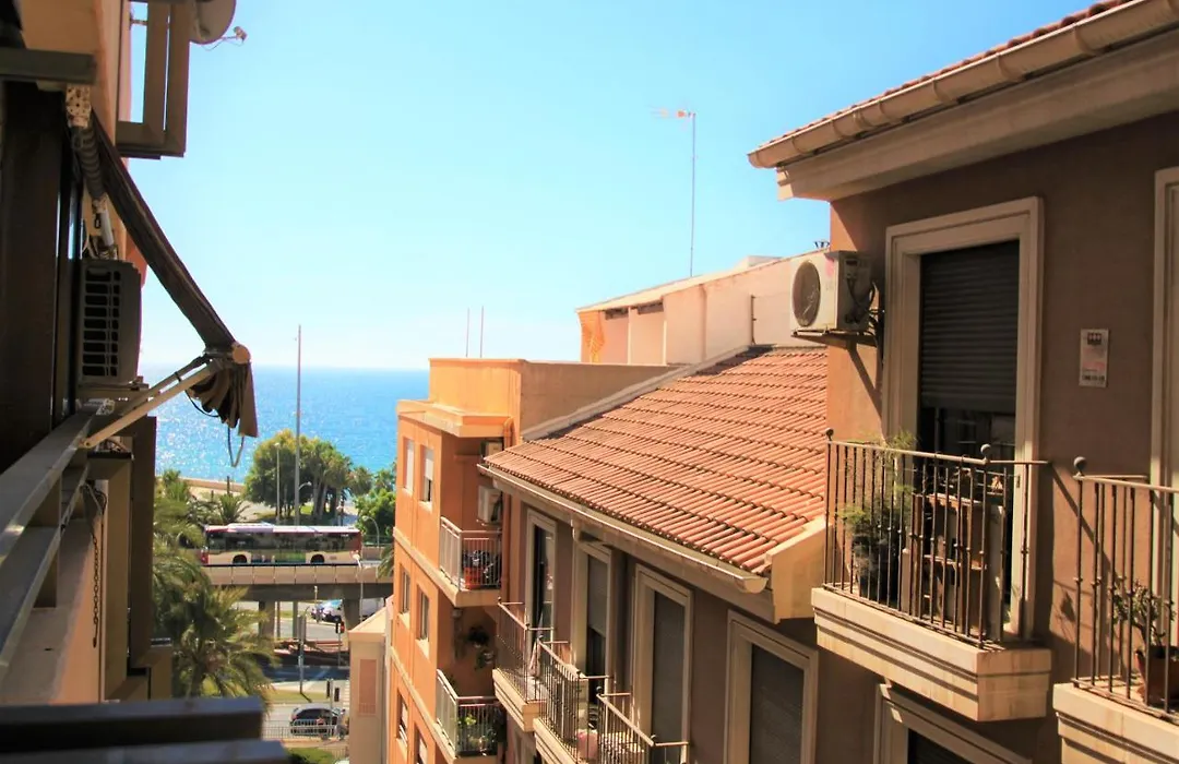Apartamento CasaTuris con vistas a la playa del Postiguet A103-1