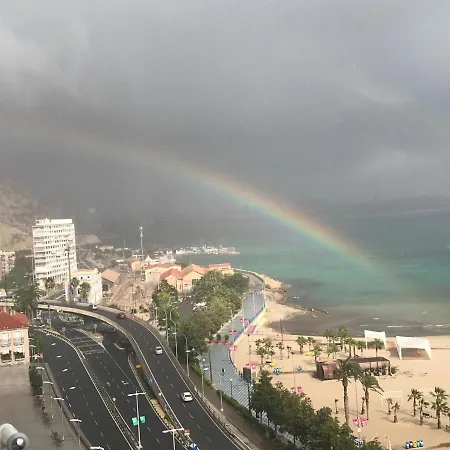 Apartamento Con Vistas Al Mar Primera Linea De Playa Del Postiguet-3