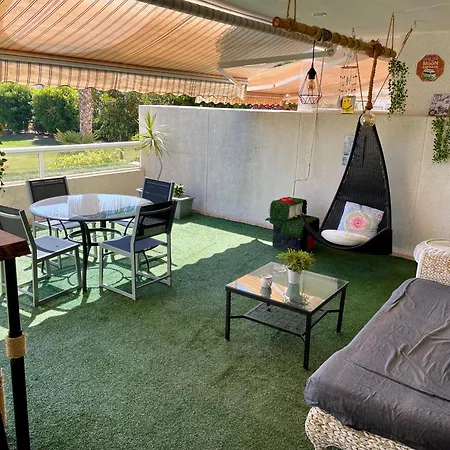Large Relaxed Terrace, Golf Views-2