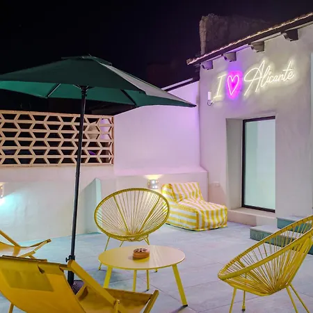 Beautiful Duplex Private Patio Alicante Center-3