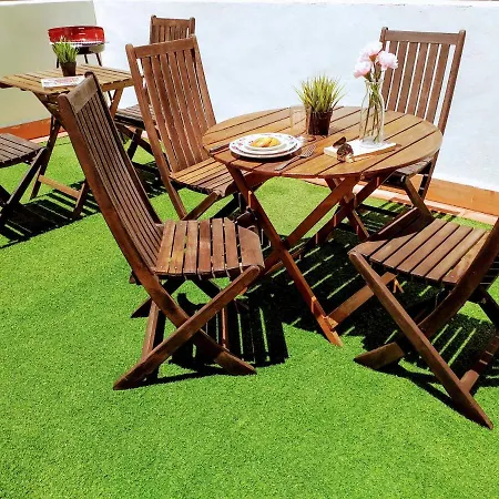 Large Apartment With Large And Sunny Terrace - Garden , Alicante Center-3