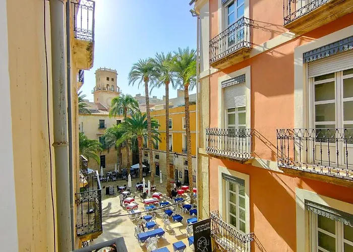 Apartamento Palm Square - One Minute From The Sea! Alicante