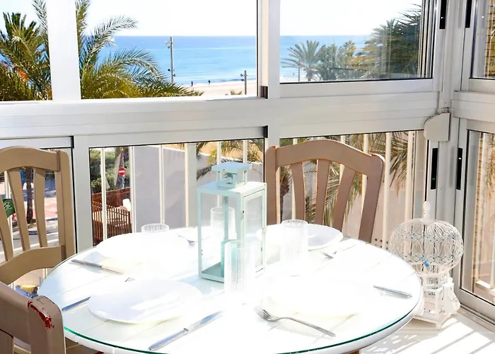 San Juan Beach Apartment With Ac And Views Alicante
