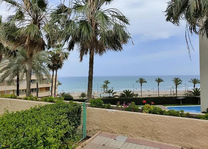 Apartamento 1ª línea de playa mucha vista Alicante
