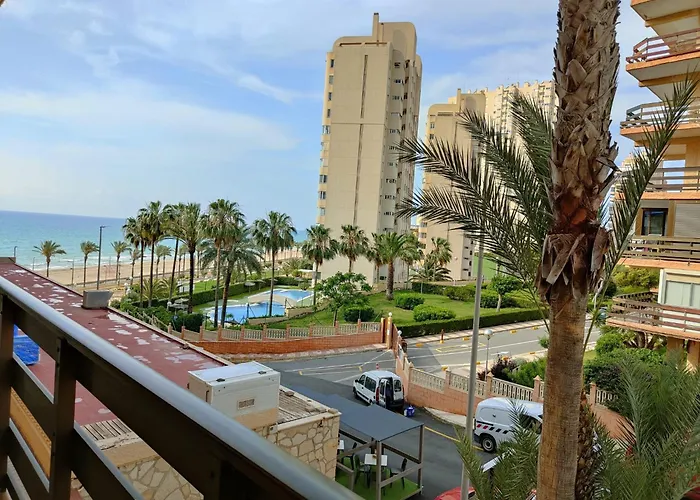 Apartamento 1ª línea de playa mucha vista Alicante