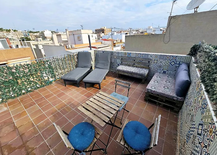Suncastle Apartamentos Alicante -With Share Rooftop Terrace And Barbecue