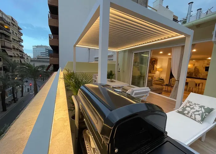 Gran ático con terraza en el centro de Alicante