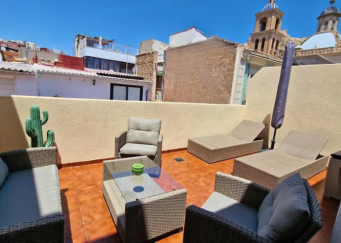 Penthouse Cactus Old Center Apartment Alicante