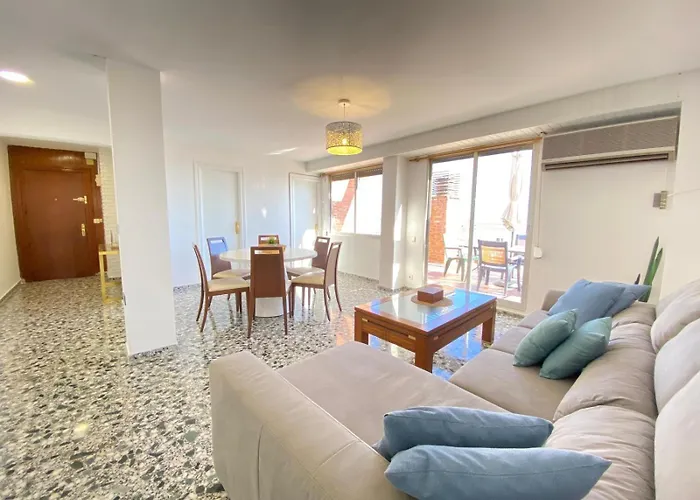 Grand Sea View Penthouse Apartment Alicante