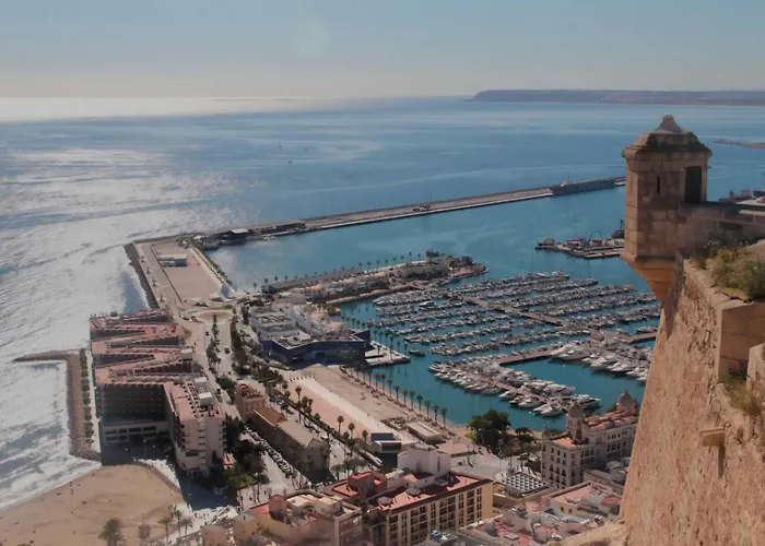 Suncastle Apartamentos Alicante -With Share Rooftop Terrace And Barbecue