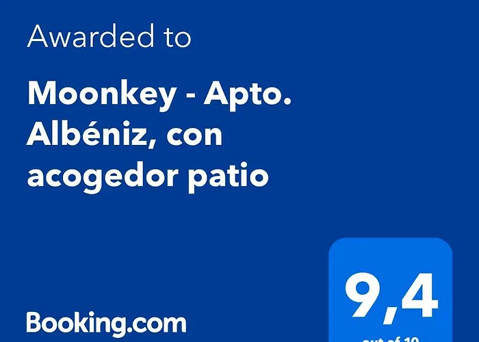 Moonkey - Apto. Albéniz, con acogedor patio Alicante
