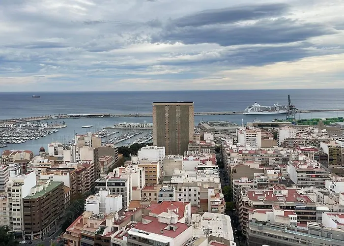 Sky Views Studio In City Centre Alicante